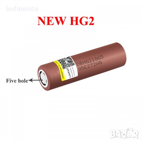 Литиево йонни батерии HG2 DBHG2 3000 mah 18650 винтоверт, ел цигари , снимка 3 - Друга електроника - 37501738