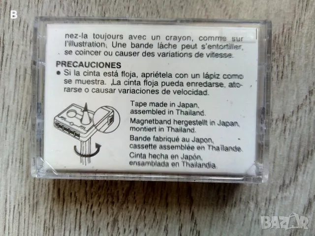 TDK мини касета mc60 microcassette, снимка 2 - Аудио касети - 50101577