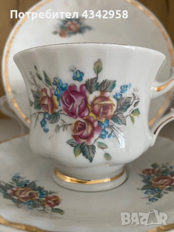 Винтидж порцеланов сет Fena Porzellan – Германия, 70г., снимка 2 - Антикварни и старинни предмети - 52232422