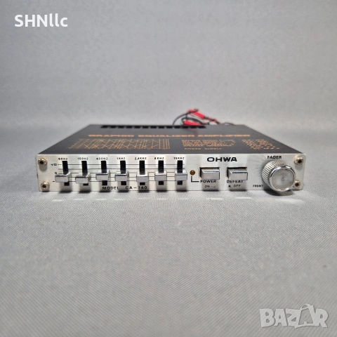 OHWA model CA-740 еквалайзер - усилвател
