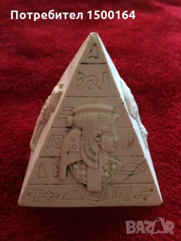 пирамида от камък от Египет, снимка 2 - Декорация за дома - 35390316