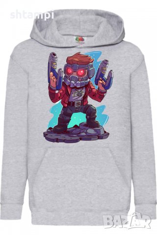 Детски Суитчър/Суитшърт Marvel Star Lord,Игра,Подарък,Изненада,Забавление,Рожден Ден, снимка 2 - Детски анцузи и суичери - 38325264