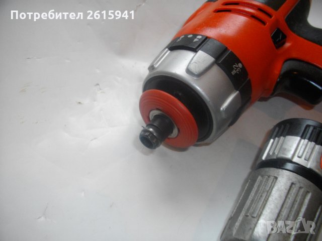 Black Decker HP126F2K-Боди-Блек Декер-Тяло За Винтоверт-Английско-Профи-12 Волта-Внос, снимка 10 - Винтоверти - 28315364