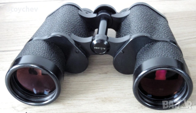 Бинокъл Carl Zeiss Jena Jenoptem Multi-Coated 10x50w 1986г., снимка 4 - Екипировка - 53217424