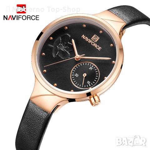 Дамски часовник NAVIFORCE Feminino Black/Gold 5001L RGBB., снимка 1 - Дамски - 34752400