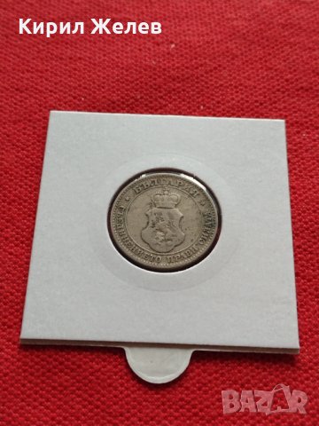 Стара монета над стогодишна 20 стотинки 1906г. Княжество България за колекция - 25069, снимка 12 - Нумизматика и бонистика - 35266252