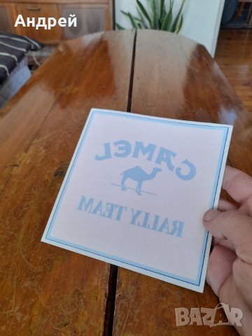 Стикер,лепенка Camel Rally Team, снимка 3 - Други ценни предмети - 43605337