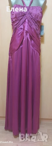 Официална рокля ALBA CONDE. Нова 100% коприна. размер L., снимка 2 - Рокли - 50730895