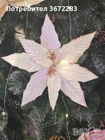 Коледна звезда декорация за елха Special Christmas, снимка 1 - Декорация за дома - 43499972