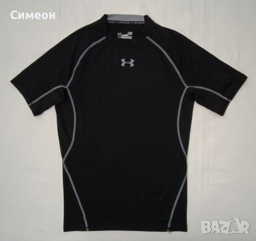 Under Armour UA Compression оригинална тениска L спорт фитнес фланелка, снимка 1 - Спортни дрехи, екипи - 43323691