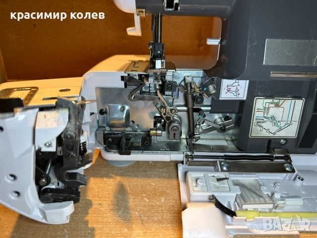 4-конечен немски оверлог "Medion Micromaxx", снимка 2 - Шевни машини - 52620597