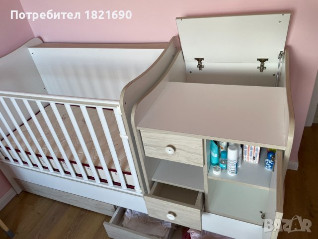 Детско легло LORELLI CLASSIC , снимка 3 - Мебели за детската стая - 37371434