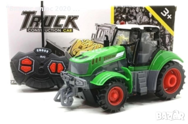 Детски земеделски трактор с дистанционно управление, снимка 2 - Коли, камиони, мотори, писти - 43184337