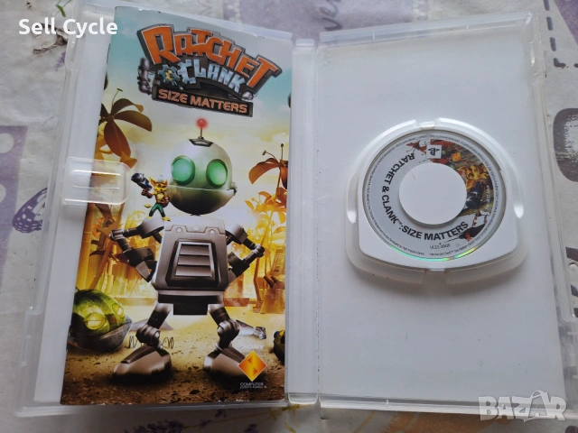 ✅ИГРА ЗА PSP RATCHET & CLANK: SIZE MATTERS❗, снимка 2 - Игри за PlayStation - 53241360