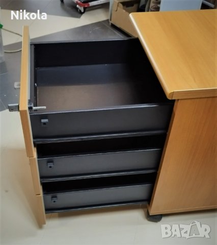 Шкафче за бюро на колела - контейнер със заключване 42/53/59см, снимка 17 - Шкафове - 40879807