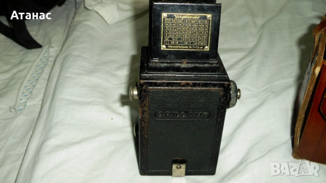 Стар фотоапарат- Voigtiander Brillant, снимка 4 - Фотоапарати - 51829417