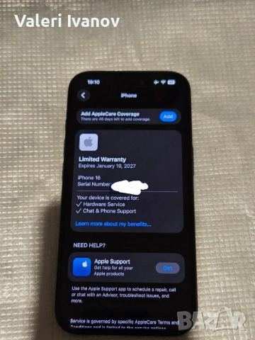 iPhone 16 128gb черен, снимка 3 - Apple iPhone - 53358186