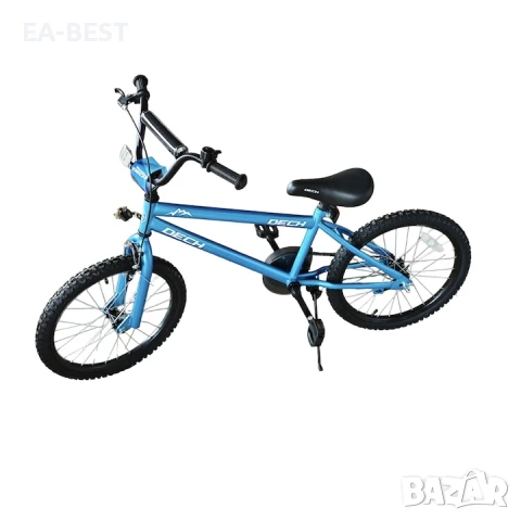🚲✨ Детски велосипед Dech 20” — Синьо приключение! ✨🚲, снимка 3 - Детски велосипеди, триколки и коли - 50854495