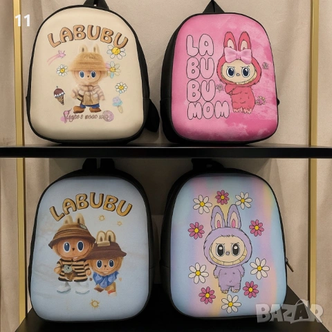 Детски раници Labubu – удобство, стил и настроение за всяко дете, снимка 4 - Раници - 53450317