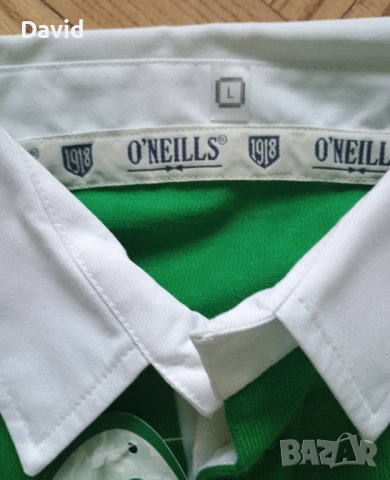 Ретро ръгби блуза O'Neills пре-издание на Ирландия Vintage, снимка 3 - Други спортове - 44015118