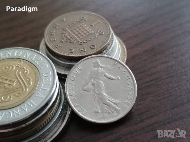 Монета - Франция - 1/2 (половин) франк | 1968г., снимка 2 - Нумизматика и бонистика - 35445482