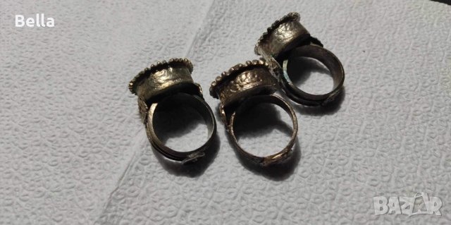 Лот стари пръстени, снимка 3 - Антикварни и старинни предмети - 44057656