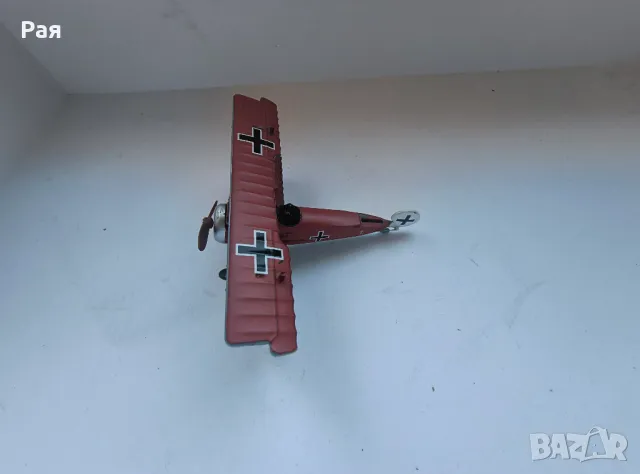 метален самолет fok DR1425, снимка 5 - Колекции - 49968542