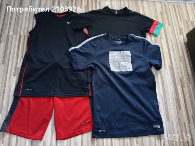 Къси панталони и тениски NIKE , UNDER ARMOUR ,размер S,цена 25лв, снимка 2 - Тениски - 50667367