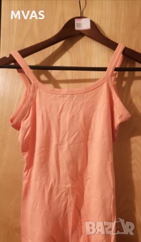 Нов светло оранжев потник S размер, снимка 3 - Потници - 32419350