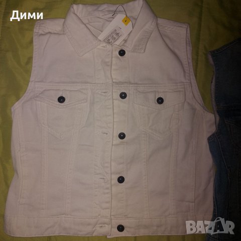 Дънкови елечета, снимка 2 - Елеци - 40790299