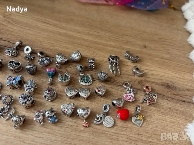 Гривни Пандора/ талисмани S925, снимка 8 - Гривни - 49493818