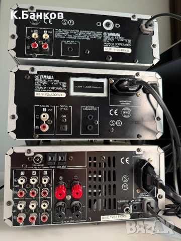 Yamaha mini Hi-Fi , снимка 4 - Ресийвъри, усилватели, смесителни пултове - 53492919