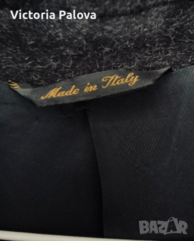 Луксозно палто FEDERICA Италия 70% babyalpaca, снимка 4 - Палта, манта - 39233977