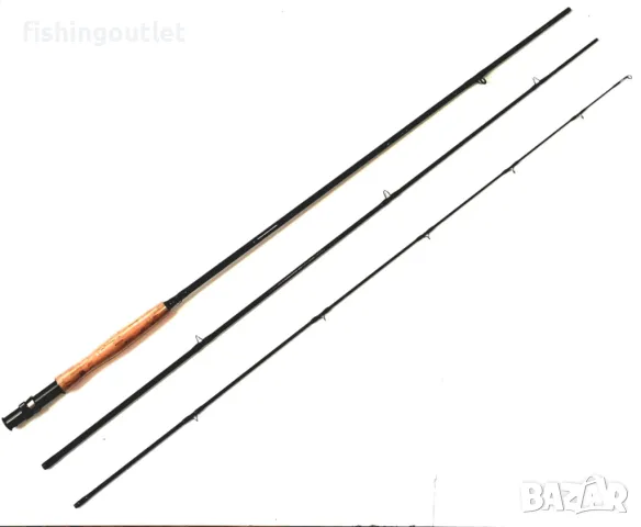 Карбонова мухарска въдица (мухарка) 3мт/3 част/ 7/8 клас