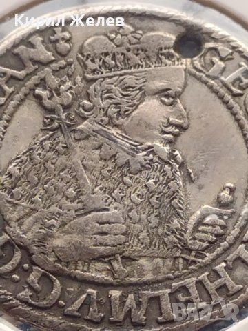 Сребърна монета Орт 1622г. Георг Вилхелм Кьониксберг Източна Прусия 13653, снимка 5 - Нумизматика и бонистика - 43000576