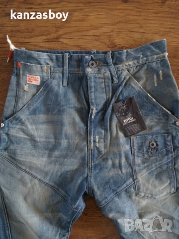 g-star soho 5620 loose tapered 1/2 recycled - страхотни мъжки панталони НОВИ, снимка 3 - Къси панталони - 37219266