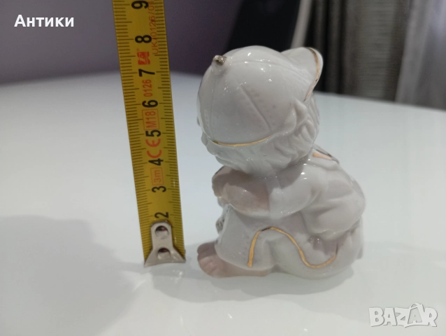 Порцеланова фигура маркирана Дете, снимка 5 - Статуетки - 52496100