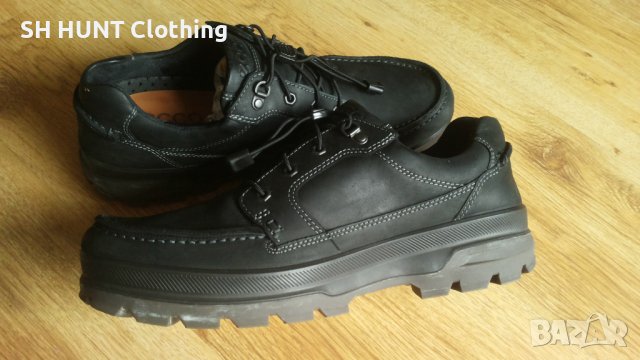ECCO GORE-TEX Leather Shoes размер EUR 45 / UK 11 обувки естествена кожа водонепромукаеми - 667, снимка 9 - Ежедневни обувки - 43416002