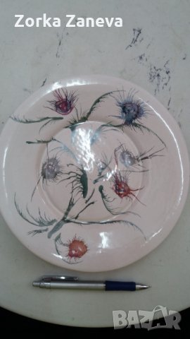 Декоративна чиния за стена,керамика