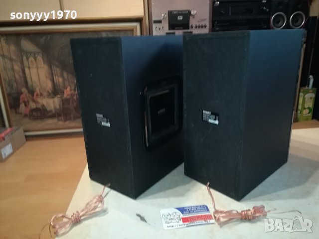 PHILIPS DCM3020-WOOX SPEAKER SYSTEM X2 ВНОС SWISS 2912231713, снимка 14 - Тонколони - 43584988