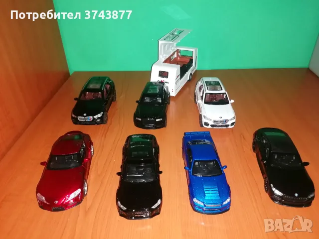 Метални колички с отварящи се врати, работещи фарове и звук от двигател, снимка 6 - Коли, камиони, мотори, писти - 47878290