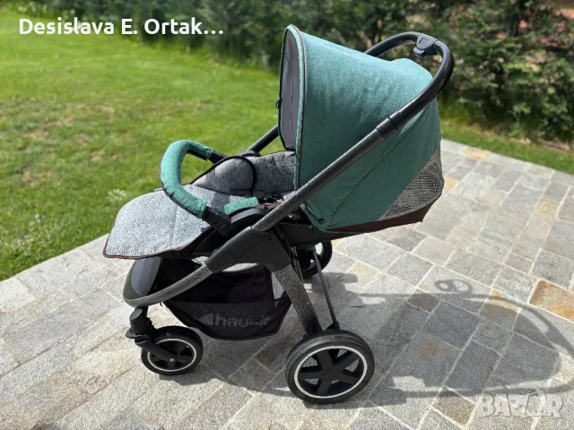 Бебешка количка HAUCK Soul Plus Set M 3в1 Emerald, снимка 10 - Детски колички - 50054877