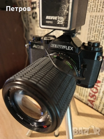 Лентов Фотоапарат"Revue"AC2, снимка 4 - Фотоапарати - 52294056