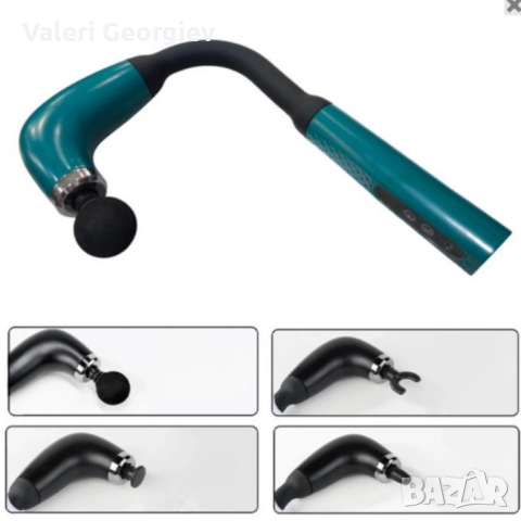 Професионален уред за възстановяване и релакс на тялото Fascial Gun Massage, снимка 3 - Масажори - 52416657