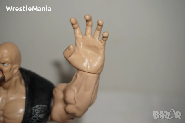 Рядка Колекционерска Фигура На Stone Cold Steeve Austin от 1998г Jakks Pacific, снимка 18 - Колекции - 51854946