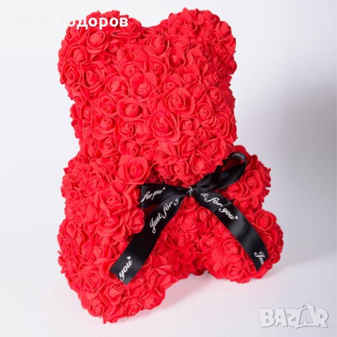 Червено мече от рози. Перфектният подарък за свети Валентин. , снимка 3 - Романтични подаръци - 43867590