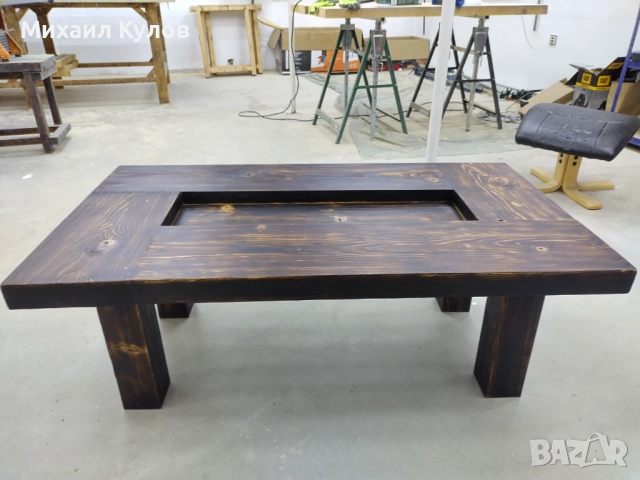 Бутикова холна маса от дърво, снимка 11 - Маси - 51435072