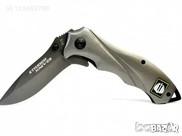 Изцяло метален сгъваем нож STRIDER KNIVES-3 варианта, снимка 6 - Ножове - 50745747