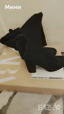 продавам велурени чизми, снимка 3 - Дамски ботуши - 48014968