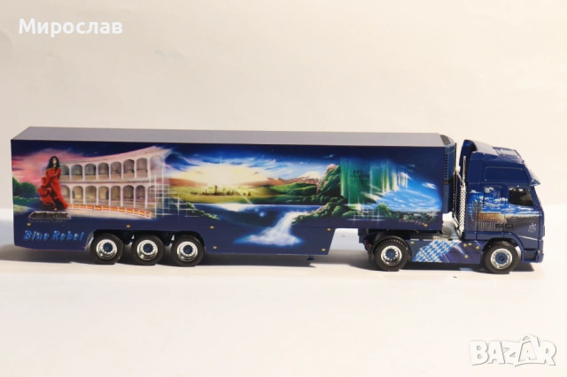 HERPA H0 1/87 VOLVO FH 12 КАМИОН МОДЕЛ ХЛАДИЛЕН ТИР, снимка 7 - Колекции - 53250579